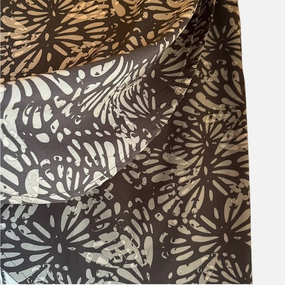 Ripskirt Hawaii Tropical Skirt Med Beach Cover Up Shibori Butterfly Boho Tribal - Picture 4 of 8